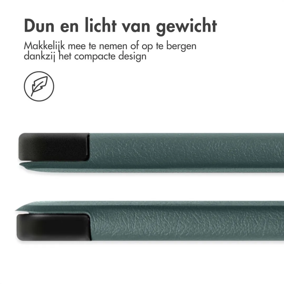 Imoshion SH00046350 Tablethoes - Apple iPad Mini 6/7 - Trifold Bookcase - Donkergroen