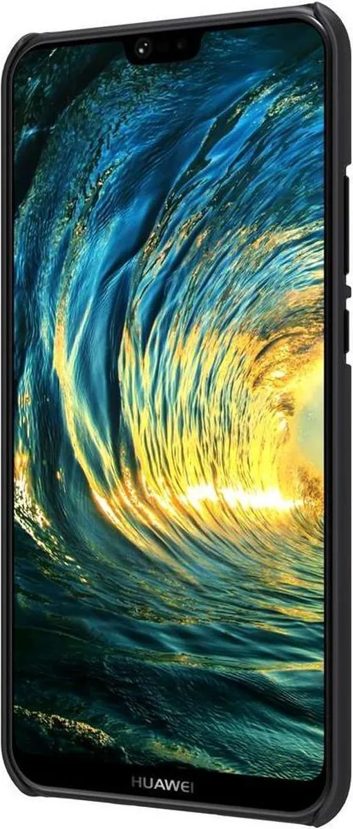 Nillkin Frosted Shield Backcover Huawei P20 Lite - Zwart - afbeelding 5 van 6