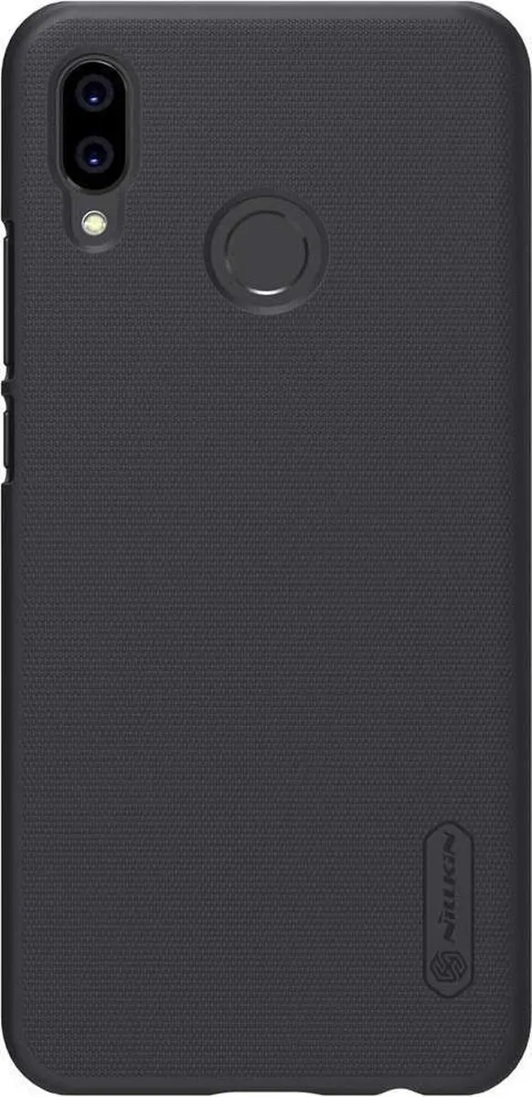 Nillkin Frosted Shield Backcover Huawei P20 Lite - Zwart - afbeelding 2 van 6