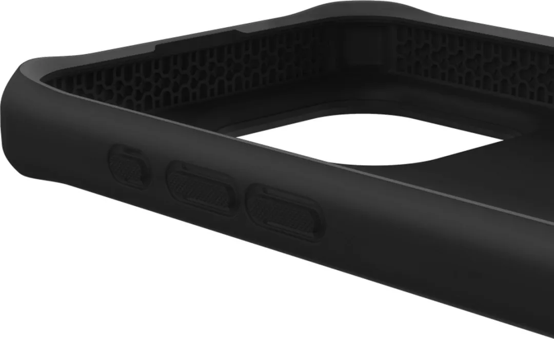 Itskins iPhone 15 Pro Hoesje TPU - Zwart AP5X-HBURN-BLCK