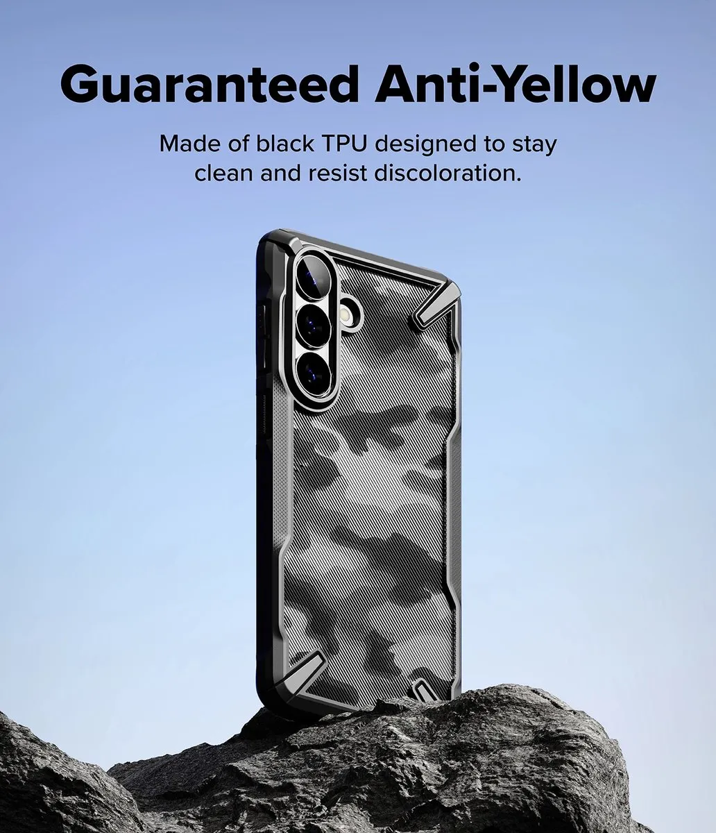 Ringke Fusion X Magnetic Hoesje Samsung Galaxy S26 Plus - Transparant Zwart