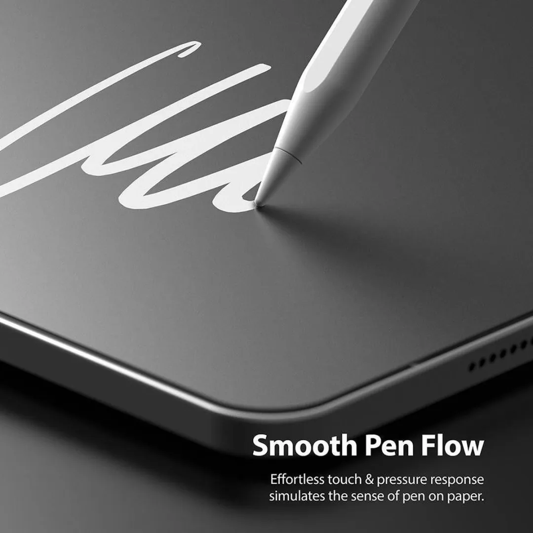 Ringke Paper Touch Screen Protector iPad Pro 12.9 - Transparant - afbeelding 6 van 6
