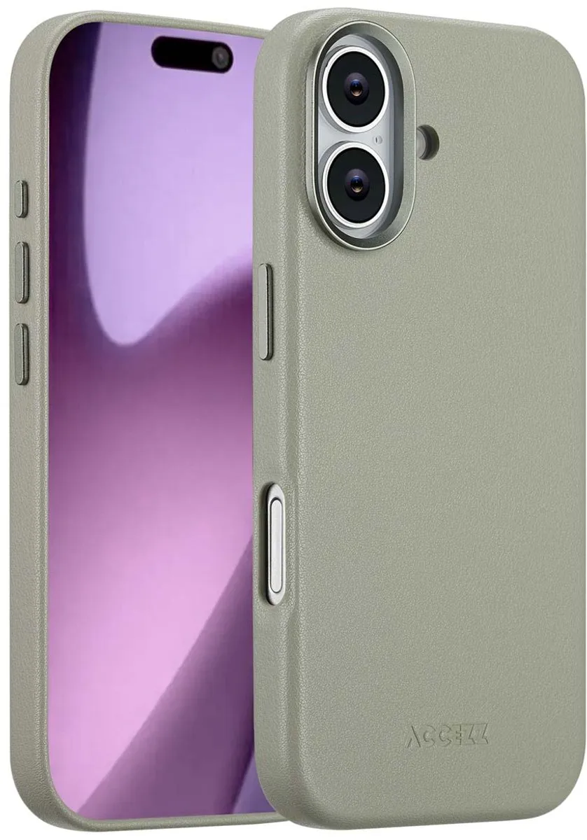 Accezz iPhone 17 MagSafe Hoesje Light Grey - 2 Stuks