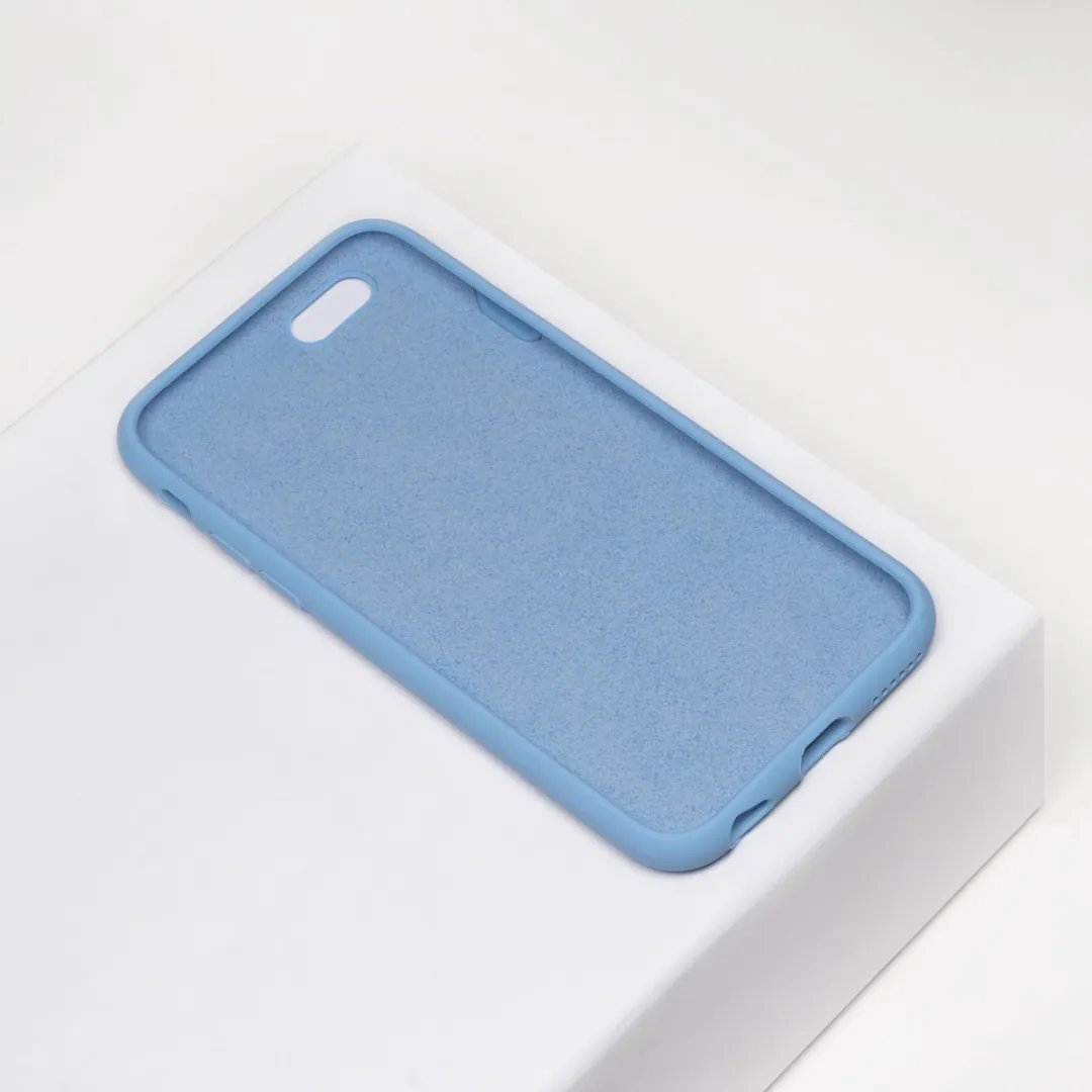 BMAX Siliconen Hoesje iPhone 6/6s Plus - Lichtblauw