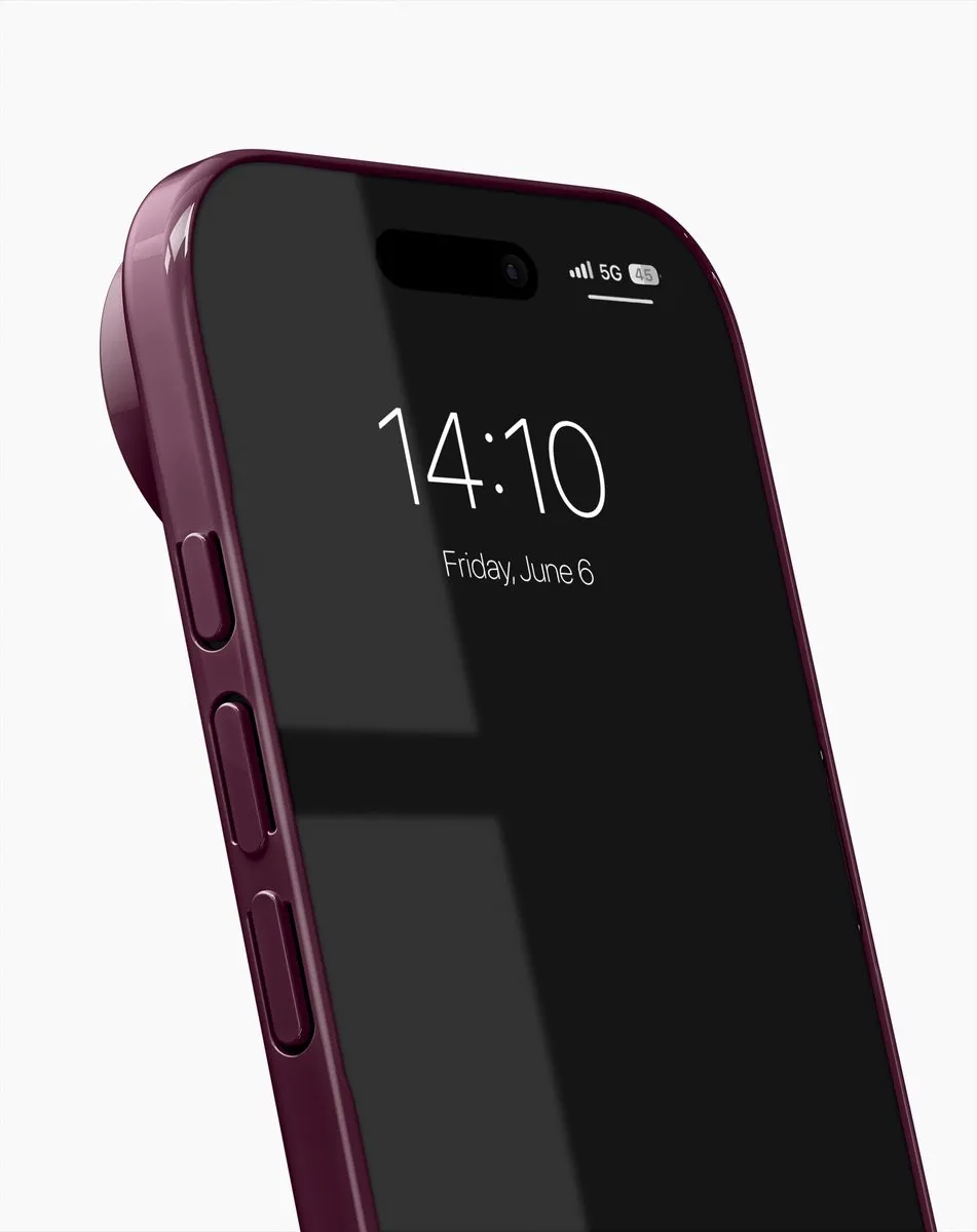 iDeal of Sweden Slim Case iPhone 17 Air - Glossy Cherry - IDSLCMS-I2566-584