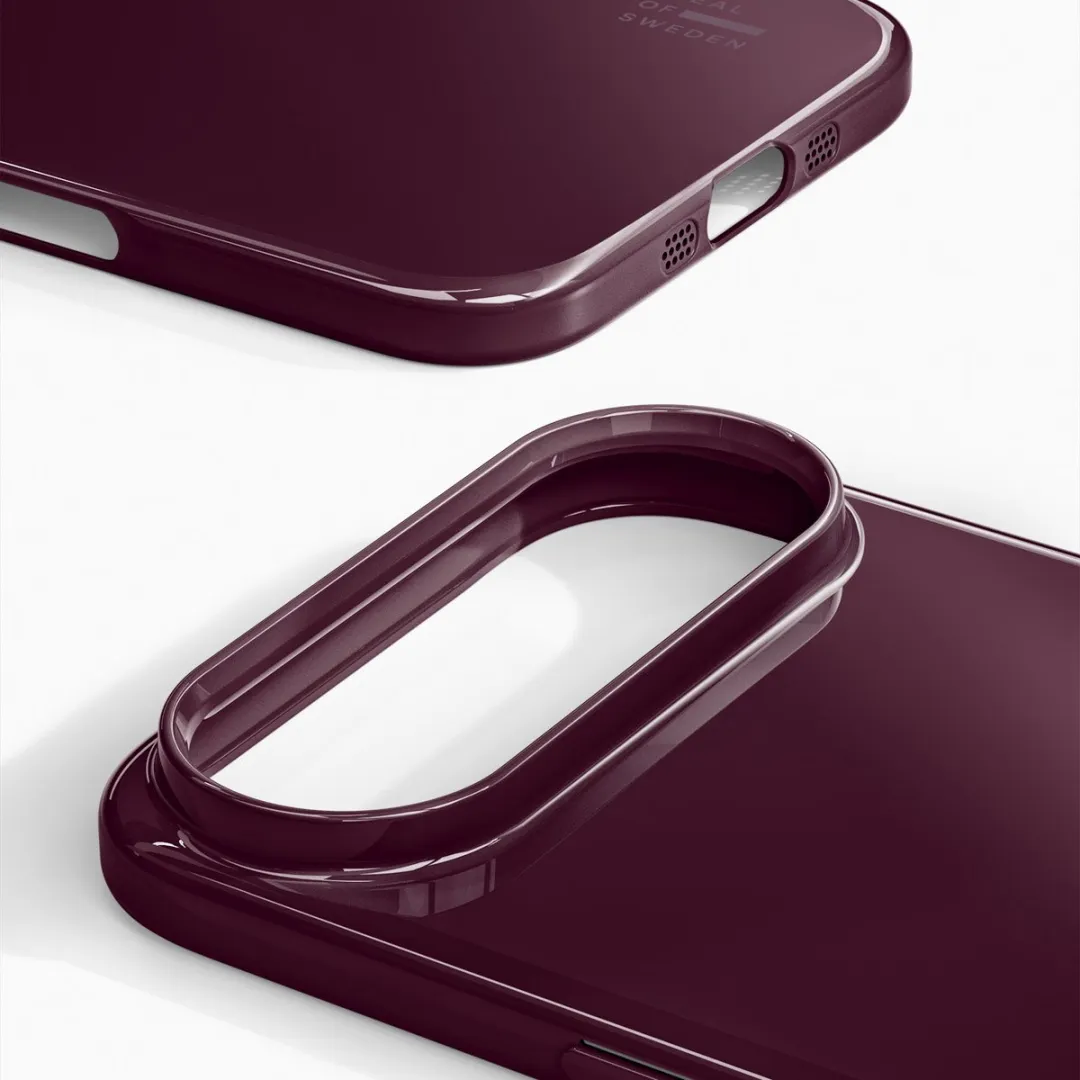 iDeal of Sweden Slim Case iPhone 17 Air - Glossy Cherry - IDSLCMS-I2566-584