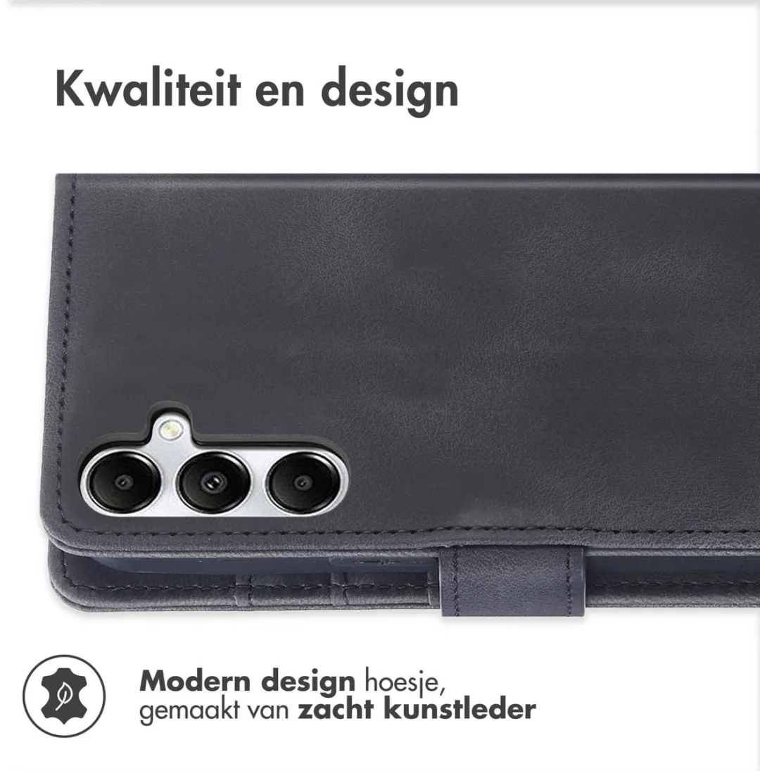 Imoshion Bookcase Hoesje Samsung Galaxy A17 - 3 Pasjes - Zwart