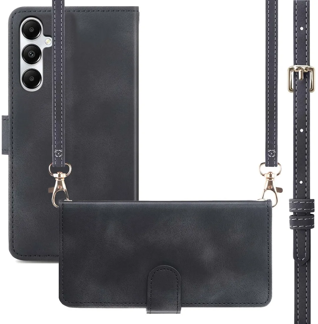 Imoshion Bookcase Hoesje Samsung Galaxy A17 - 3 Pasjes - Zwart