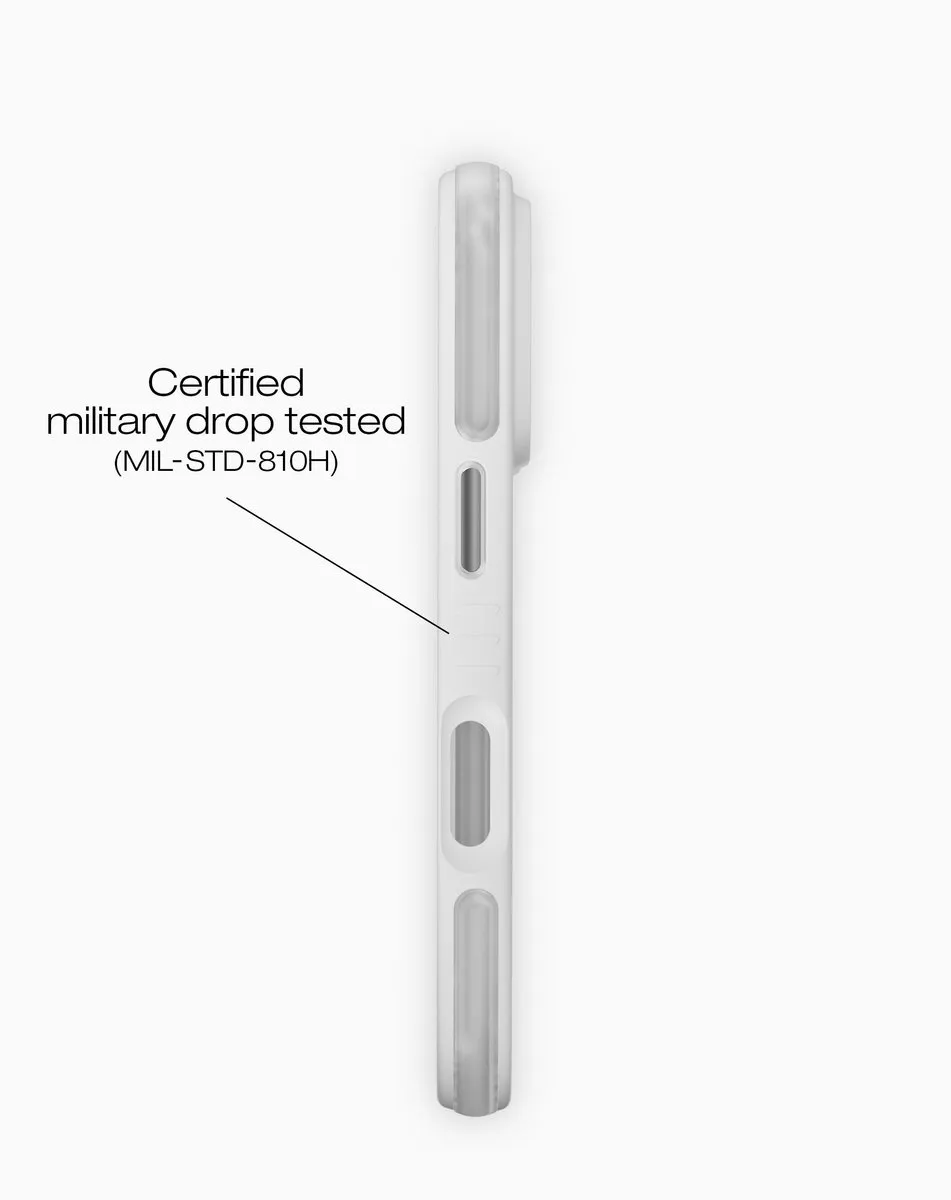 iDeal of Sweden Bumper Case iPhone 17 Pro Max - Cloudy White - IDBPCMS-I2567P-517 - afbeelding 6 van 6