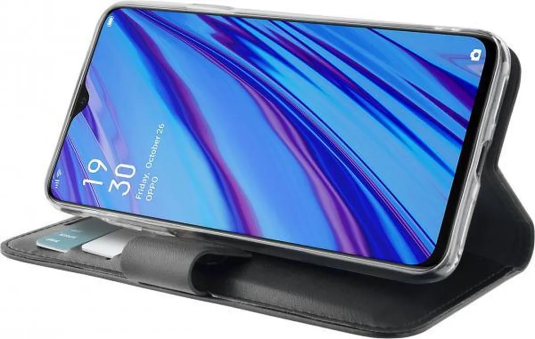 Azuri Oppo A5/A9 (2020) Walletcase - Zwart - OA576627401