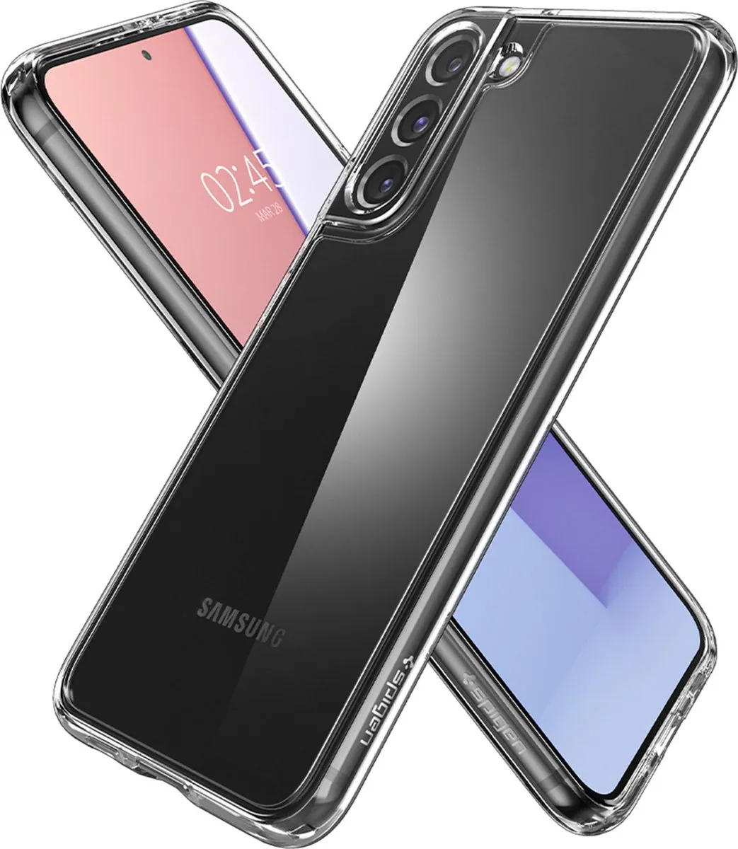 Spigen Ultra Hybrid ACS03954 Hoesje - Samsung Galaxy S22 Plus - Transparant