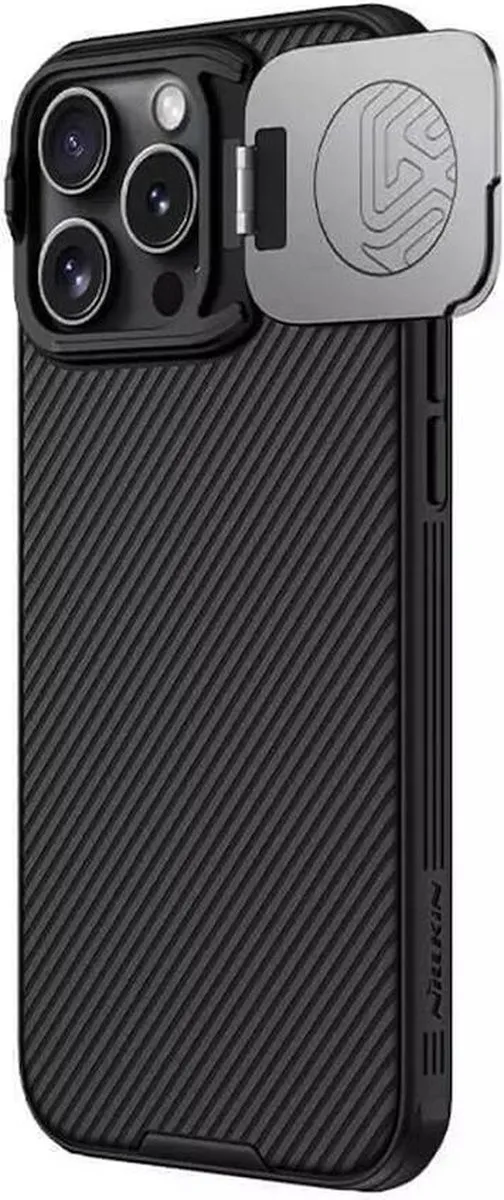 Nillkin CamShield Prop Magnetic Hoesje iPhone 16 Pro - MagSafe - Zwart