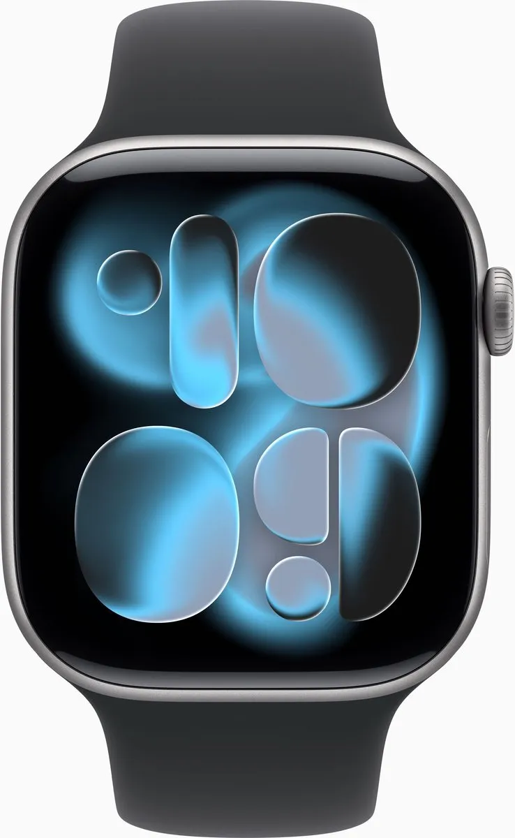 Apple Watch S11 Cellular 46mm - Zwart/Grijs - 370mAh