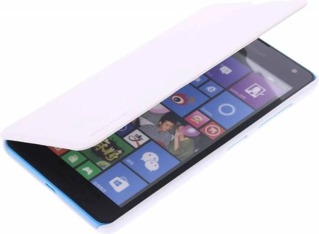 Nillkin Sparkle Hoesje Microsoft Lumia 535 - M53522107404 - Wit - afbeelding 3 van 6