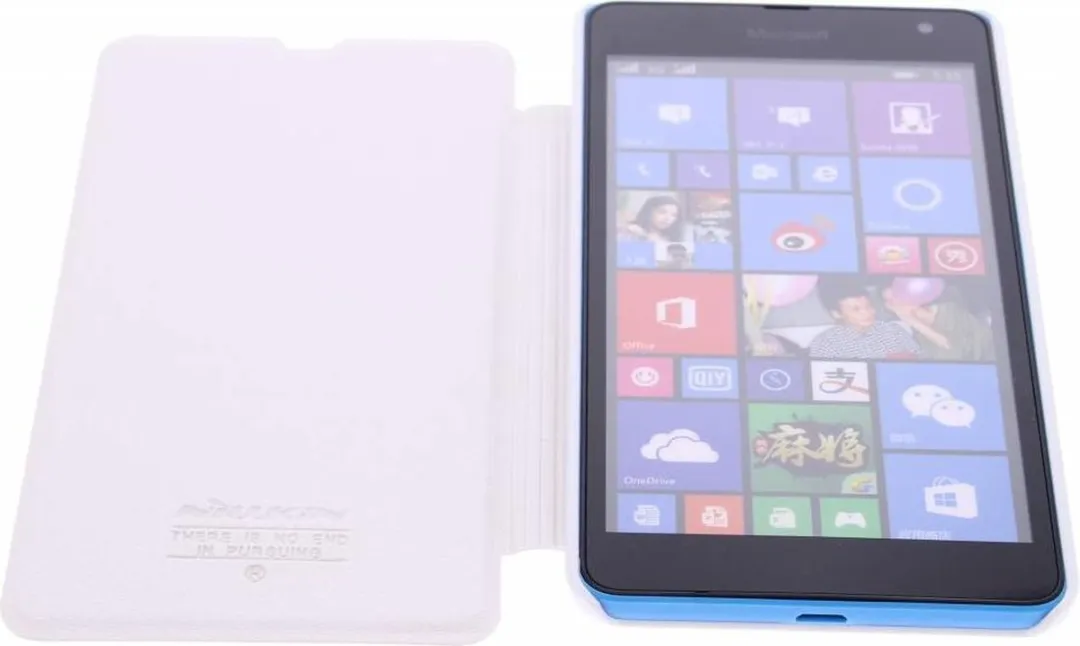 Nillkin Sparkle Hoesje Microsoft Lumia 535 - M53522107404 - Wit - afbeelding 4 van 6