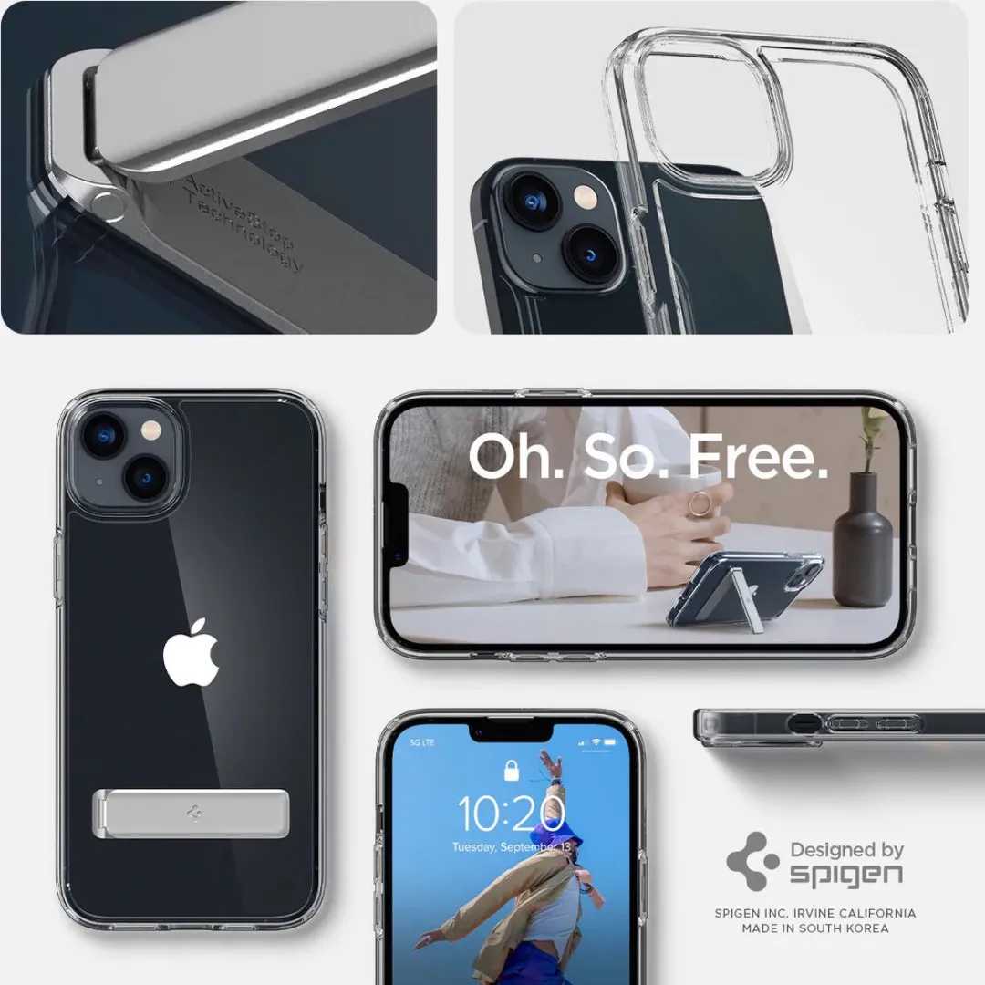 Spigen Ultra Hybrid Case ACS04905 iPhone 14 Plus - Transparant - afbeelding 6 van 6