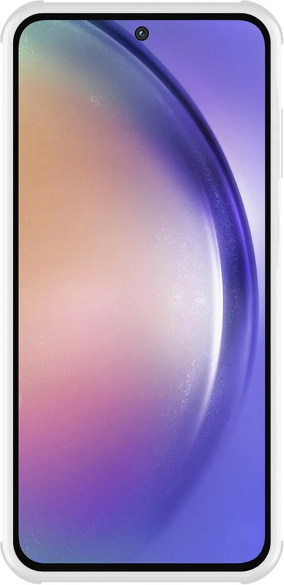 Just in Case Cazy Hoesje Samsung Galaxy A55 - Impact Shockproof - Transparant