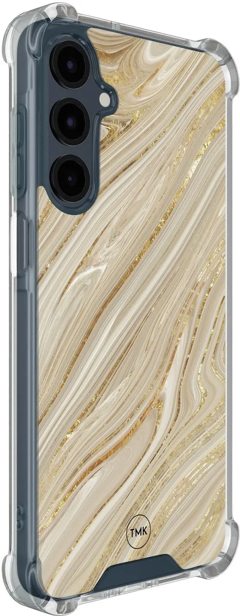 Casevibes Shockproof Hoesje Samsung Galaxy A17 - Goud - S/A17/S/019