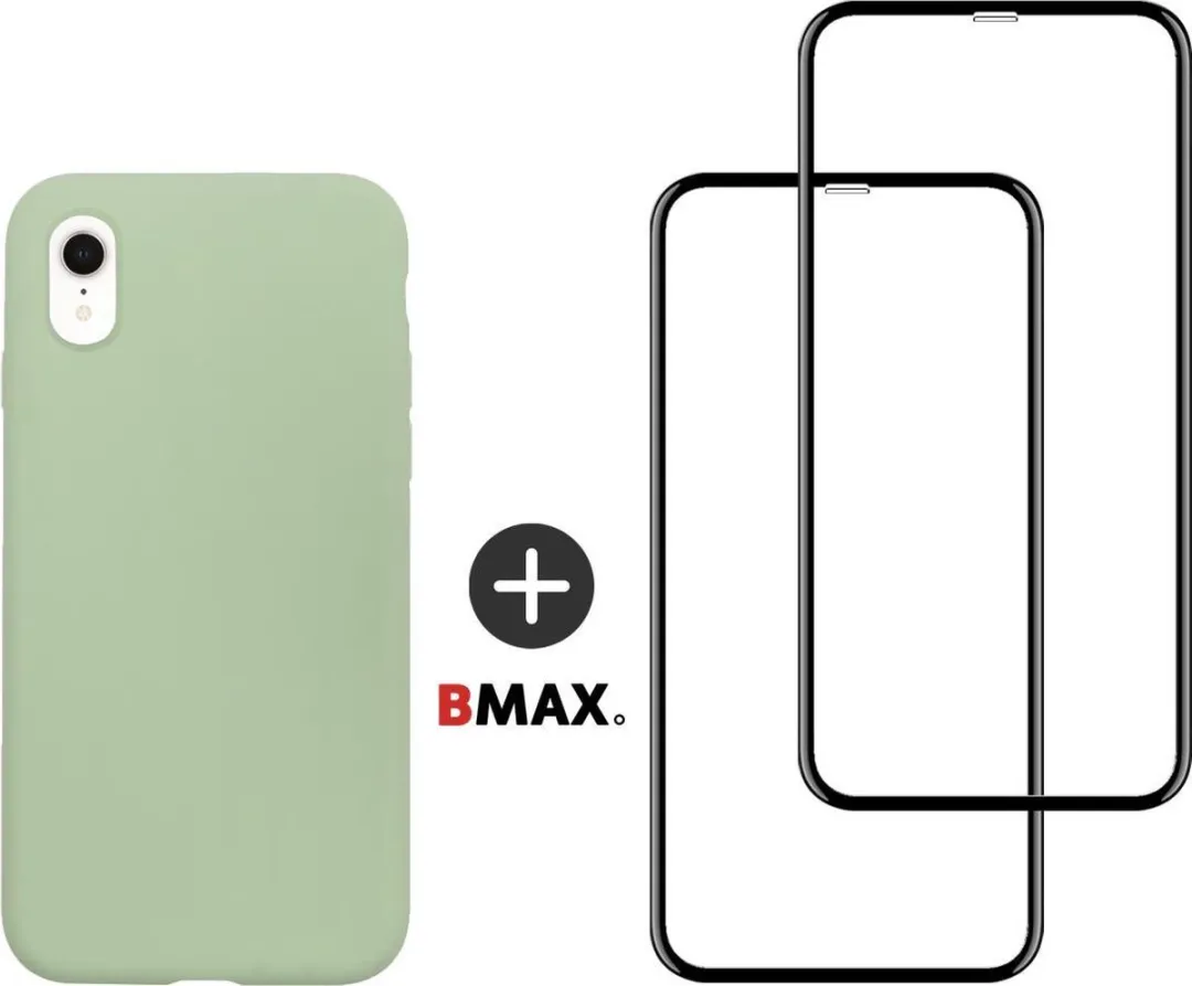 BMAX iPhone 11 Pro Siliconen Hoesje Mintgroen