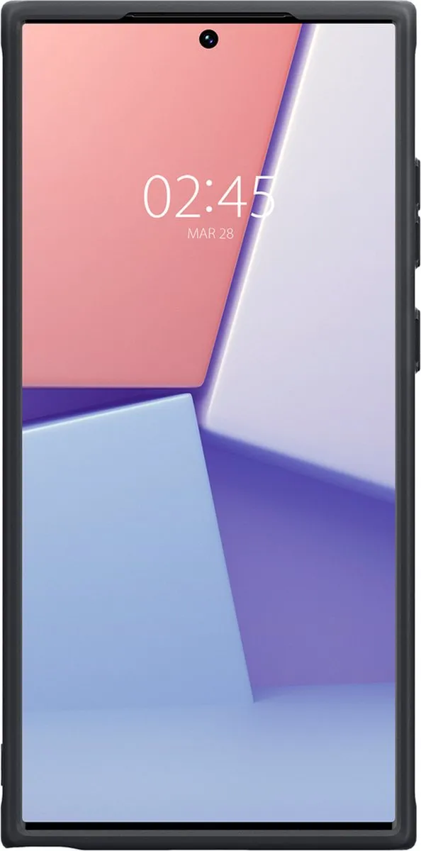 Spigen Cyrill Color Brick Hoesje ACS05648 - Samsung Galaxy S23 Ultra - Zwart