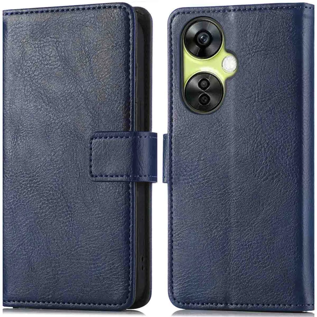 Imoshion Hoesje OnePlus Nord CE 3/CE 3 Lite - 3 Pasjes - Donkerblauw