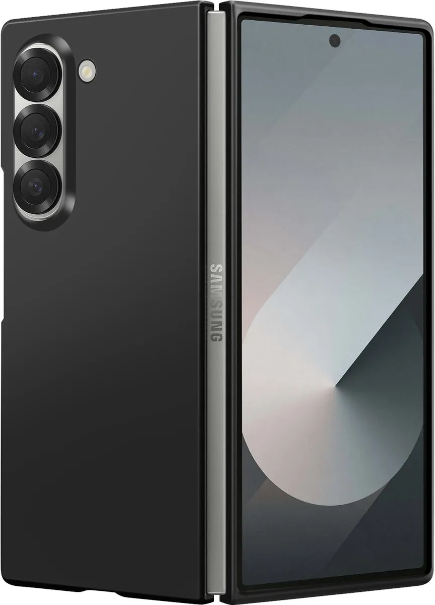 Spigen Air Skin ACS07816 Hoesje - Samsung Galaxy Z Fold 6 - Zwart