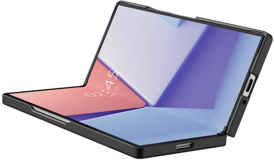 Spigen Air Skin ACS07816 Hoesje - Samsung Galaxy Z Fold 6 - Zwart - afbeelding 6 van 6