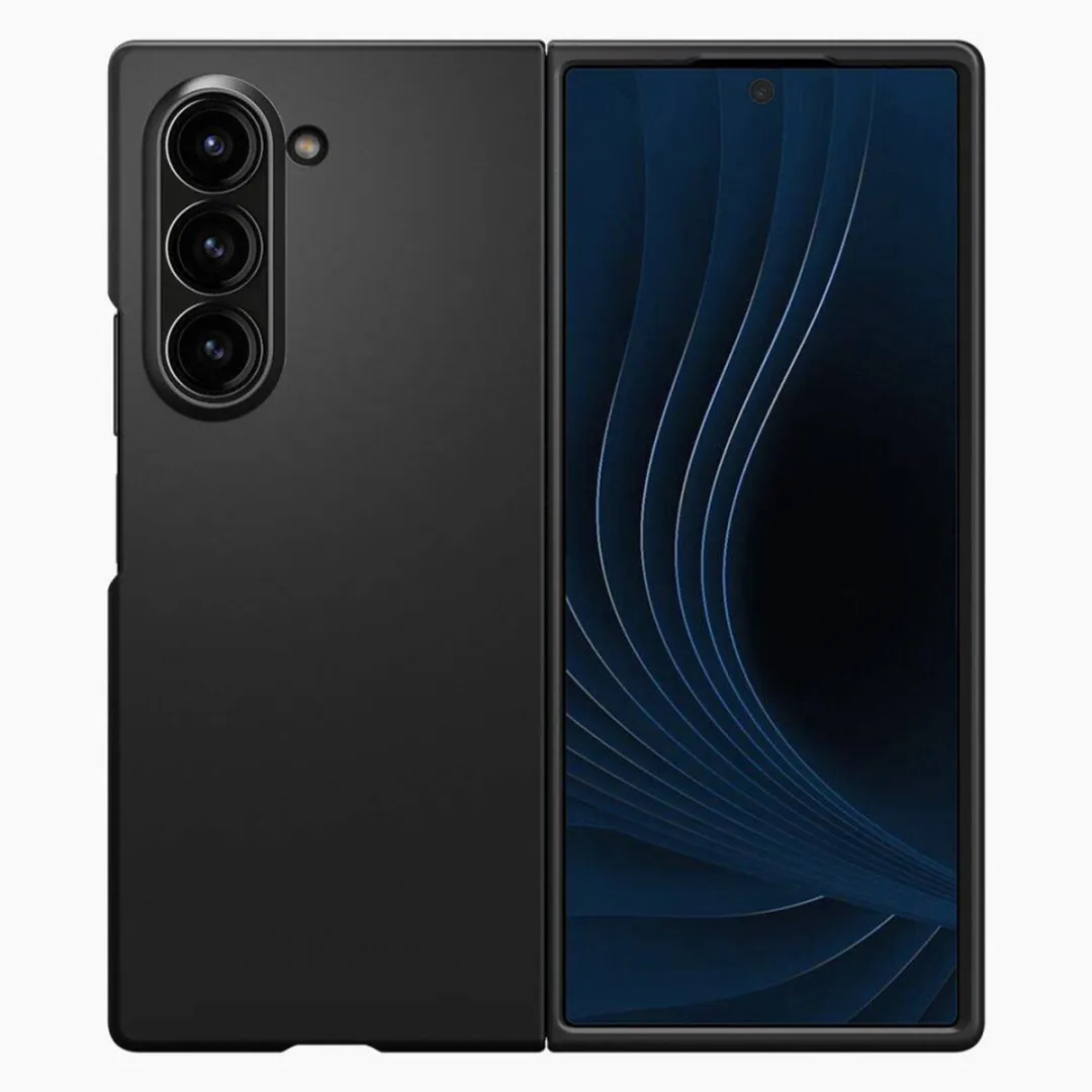 Spigen Air Skin ACS07816 Hoesje - Samsung Galaxy Z Fold 6 - Zwart