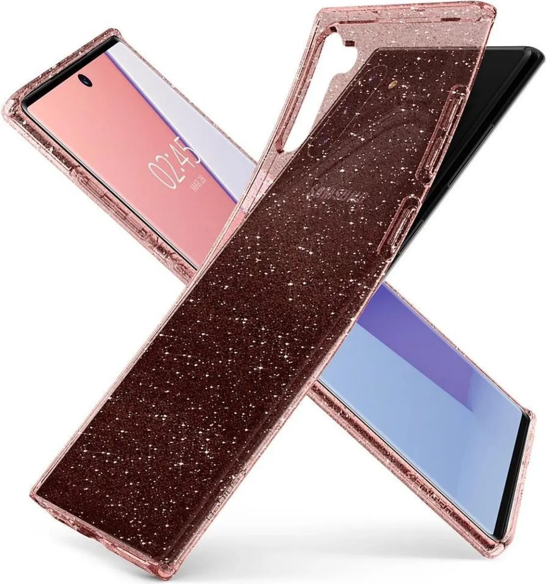 Spigen Liquid Crystal Hoesje Galaxy Note 10 - Roze