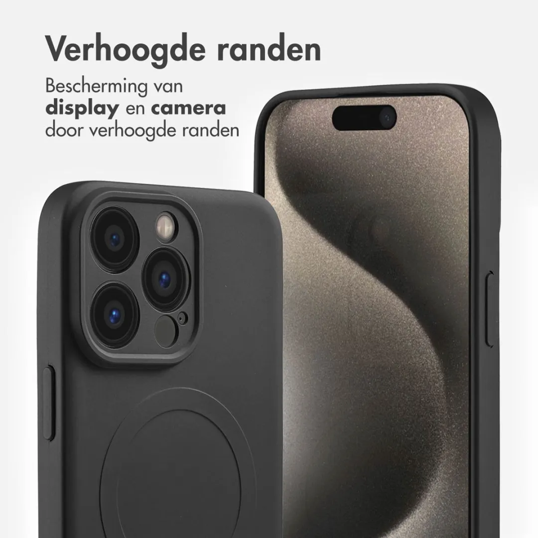 Imoshion Hoesje iPhone 15 Pro Max - MagSafe Zwart