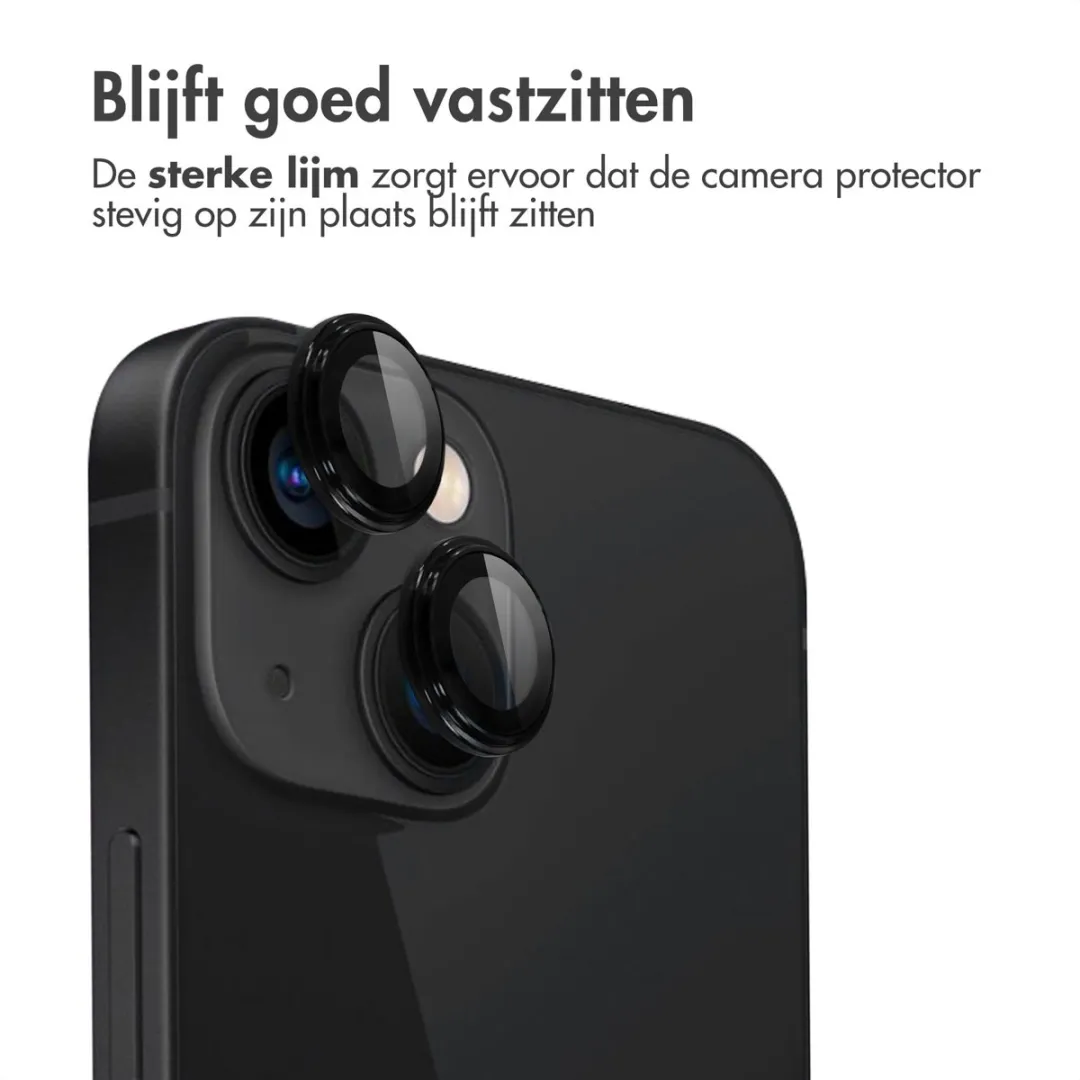 Imoshion Camera Lens Protector iPhone 13 - 2 Stuks - Zwart