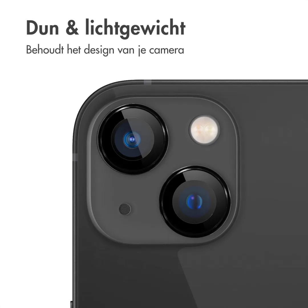 Imoshion Camera Lens Protector iPhone 13 - 2 Stuks - Zwart