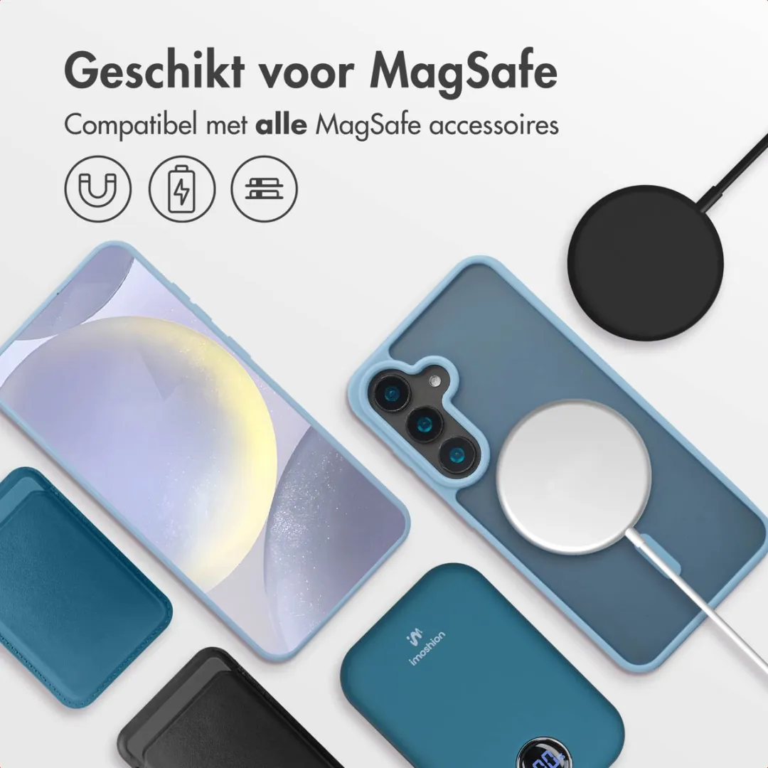 Imoshion Hoesje Samsung Galaxy S24 Lichtblauw - MagSafe