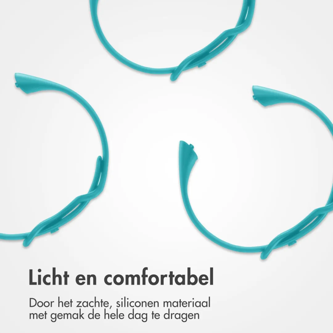 Imoshion Siliconen Bandje Fitbit Charge 5/6 - L - Turquoise