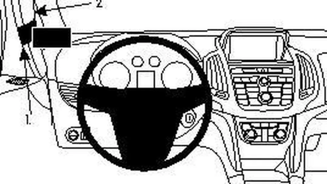 Brodit ProClip 804735 Opel Zafira 12 - Left Mount - Zwart