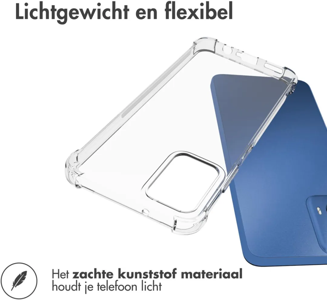 Imoshion Hoesje Motorola Moto G34 - Transparant