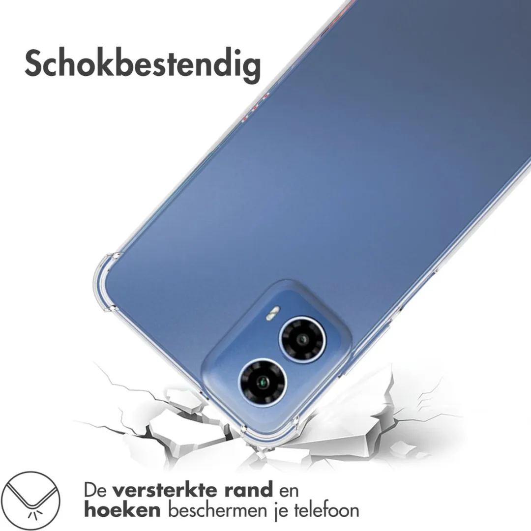 Imoshion Hoesje Motorola Moto G34 - Transparant
