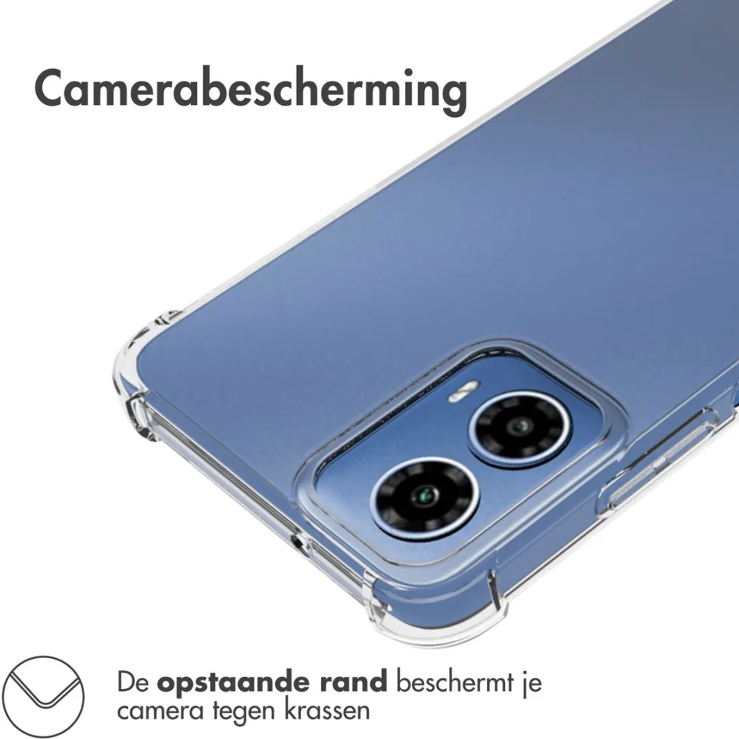 Imoshion Hoesje Motorola Moto G34 - Transparant