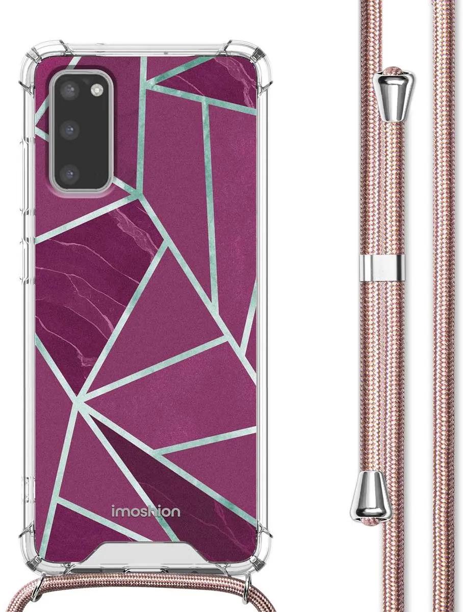 Imoshion Hoesje Samsung Galaxy S20 Bordeaux Graphic
