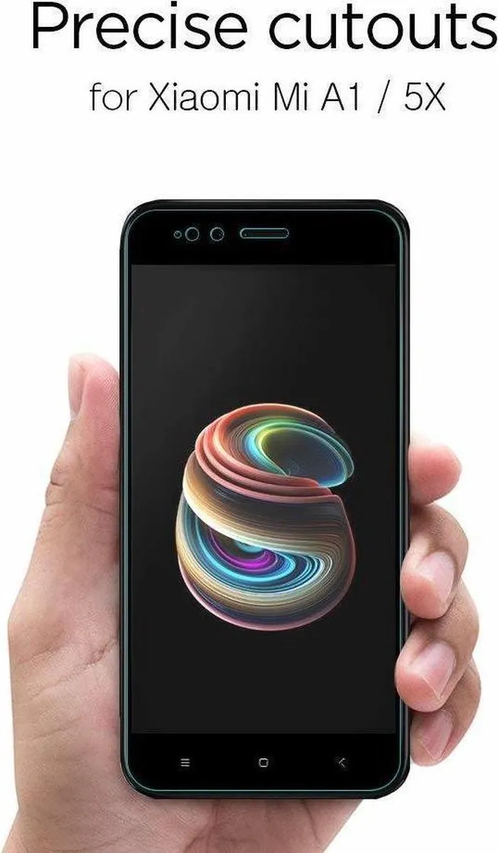 Spigen S09GL23342 Full Cover Tempered Glass Xiaomi Mi A1 - Transparant