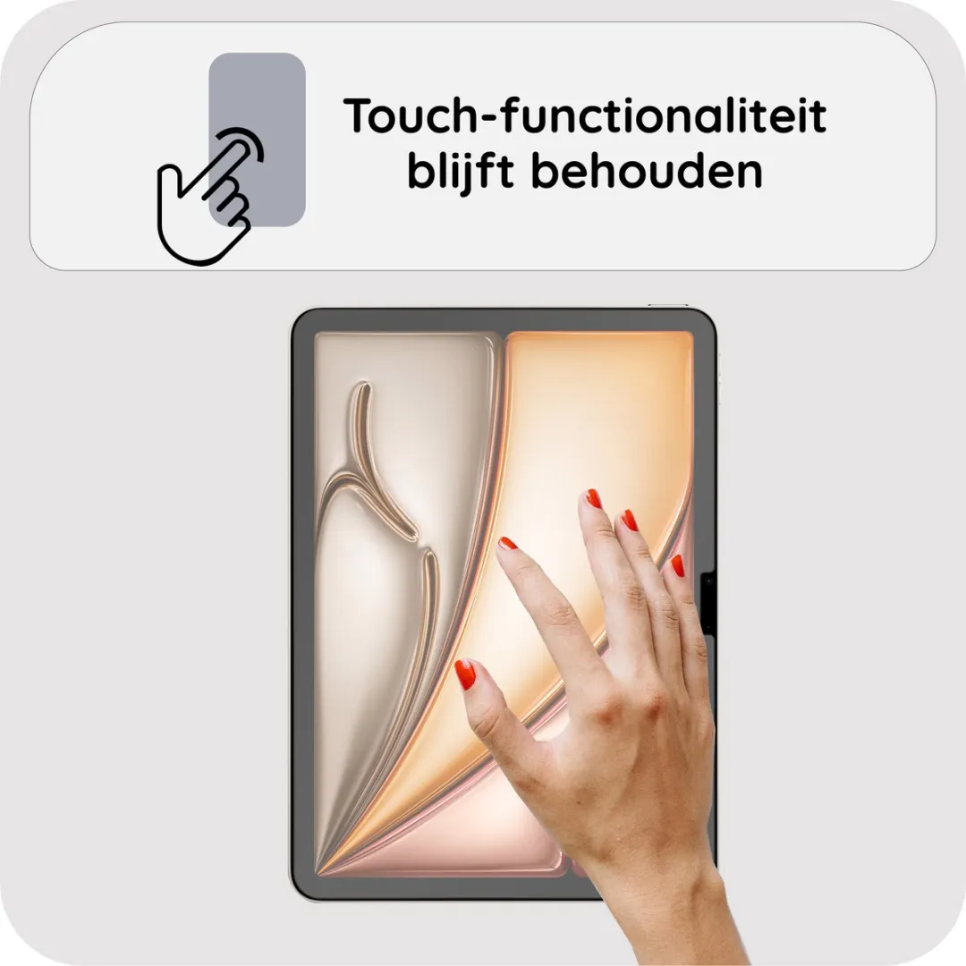 Just in Case Cazy Screenprotector iPad Air 11 Glas - AIA10.920246GTGSP - Transparant
