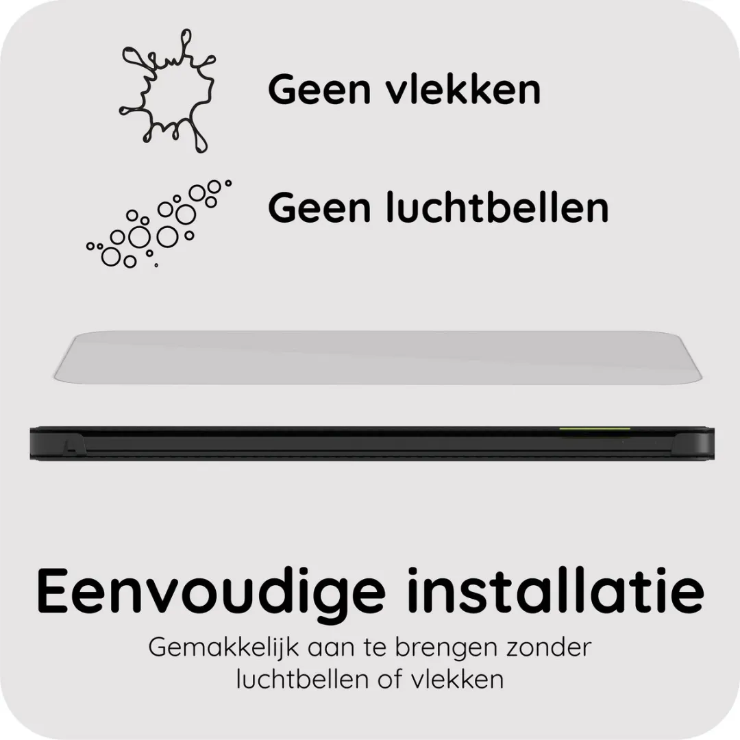 Just in Case Cazy Screenprotector iPad Air 11 Glas - AIA10.920246GTGSP - Transparant