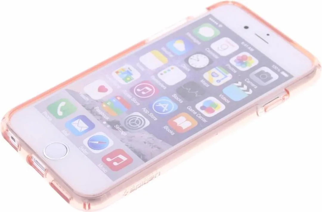 Spigen SGP11722 Hoesje iPhone 6/6s - Transparant Roze