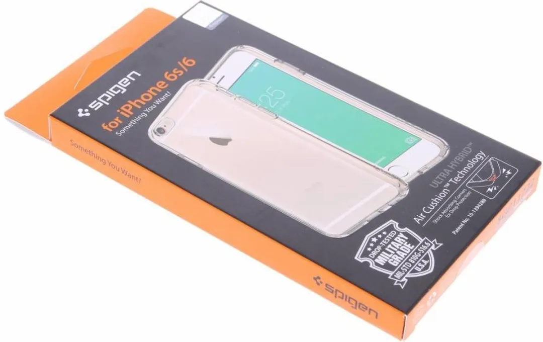 Spigen SGP11722 Hoesje iPhone 6/6s - Transparant Roze - afbeelding 6 van 6