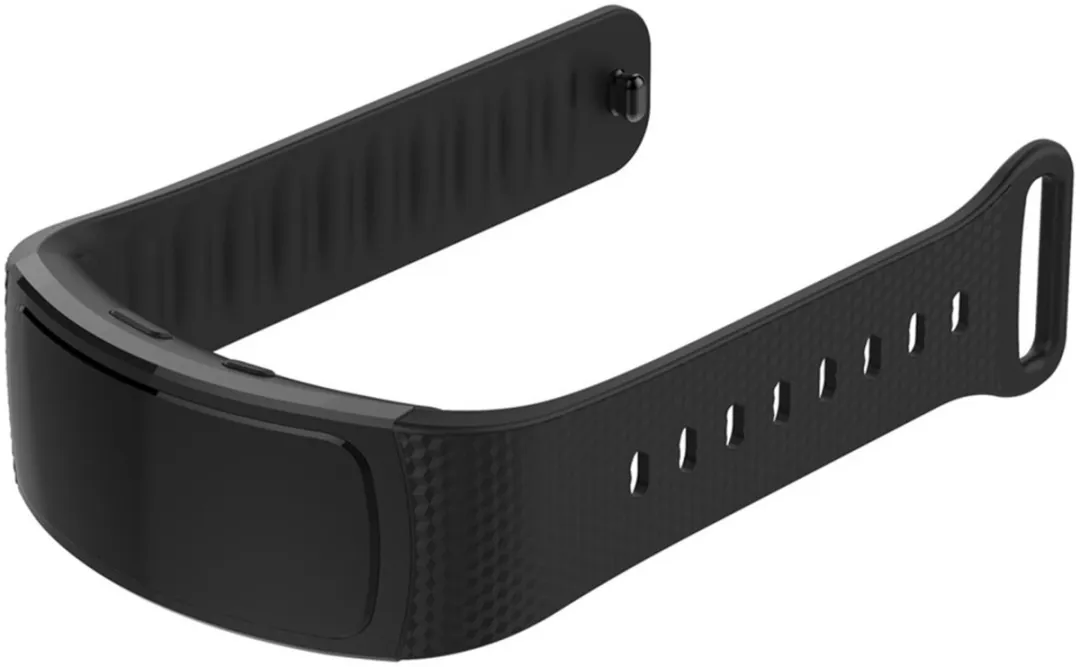 Imoshion Siliconen Bandje Samsung Gear Fit2/Pro - Zwart