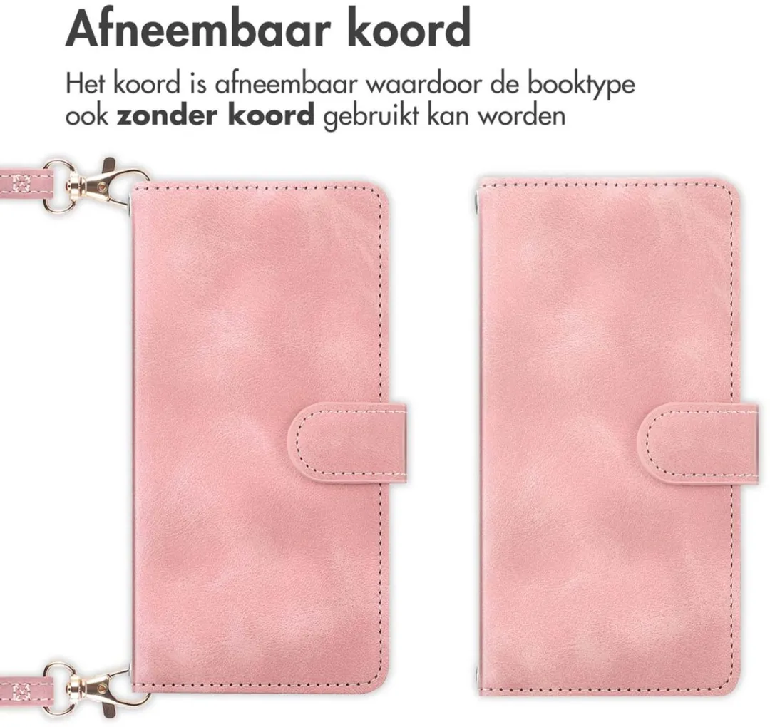 Imoshion Bookcase Hoesje Samsung Galaxy S24 FE - 3 Pasjes - Roze