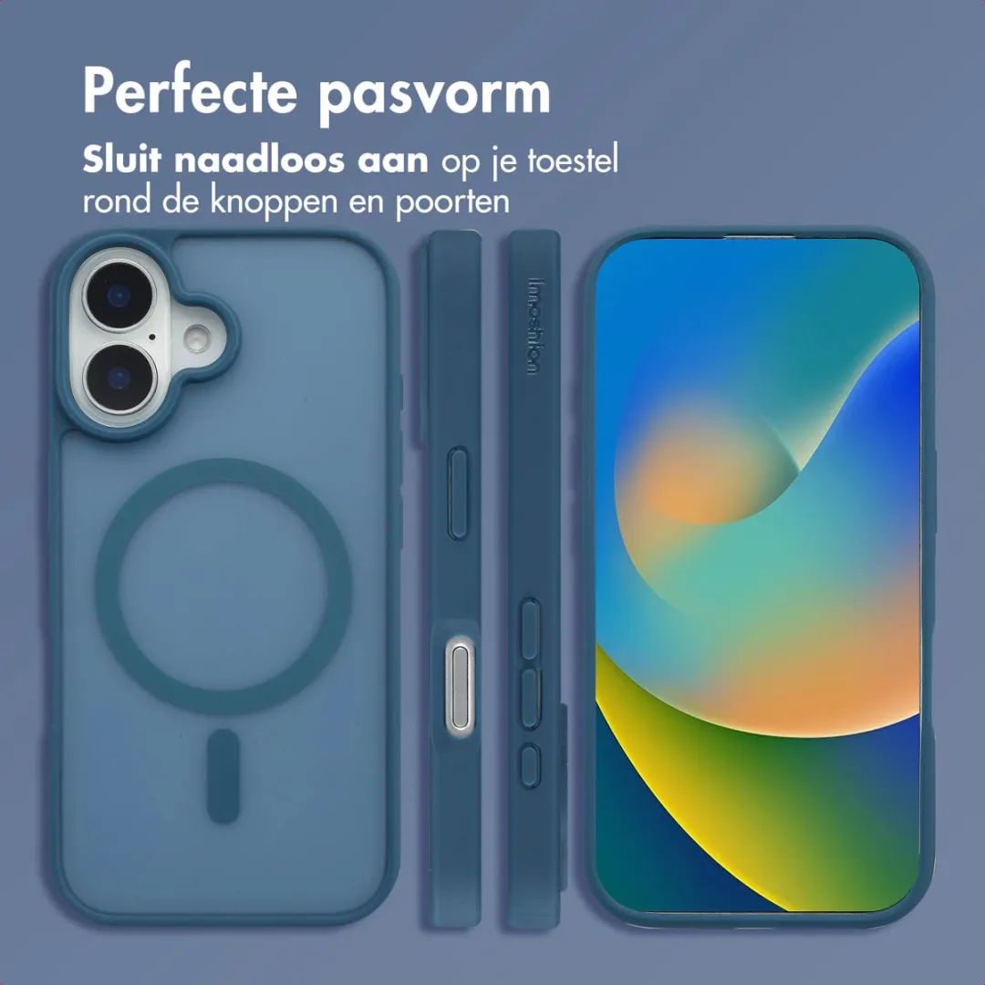 Imoshion Hoesje iPhone 16 Donkerblauw - MagSafe - afbeelding 6 van 6