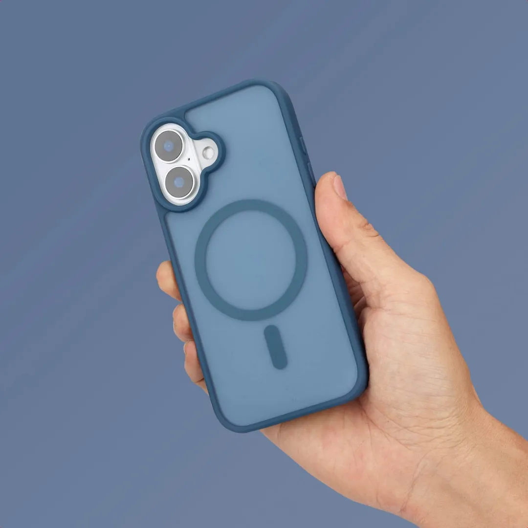 Imoshion Hoesje iPhone 16 Donkerblauw - MagSafe