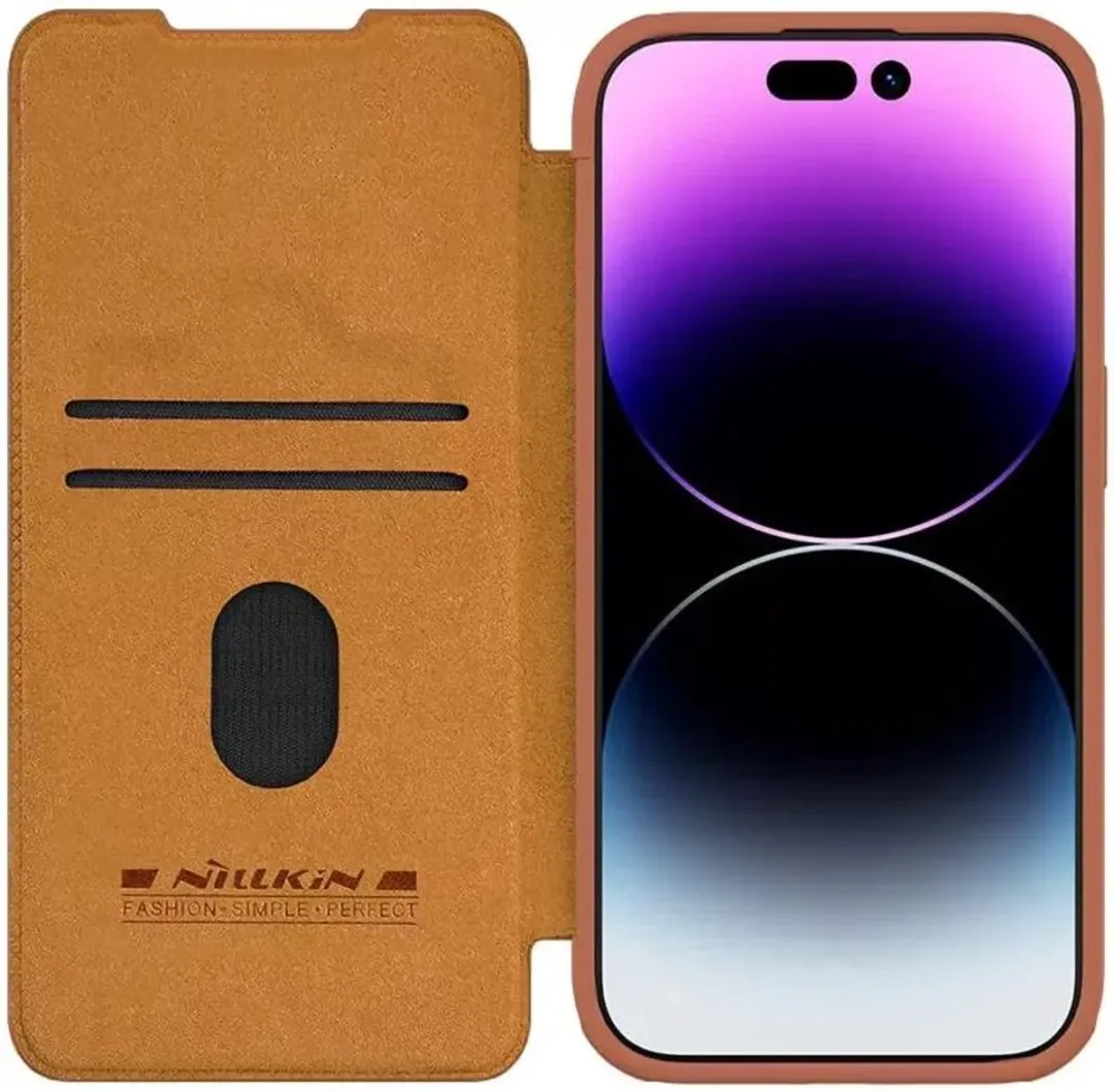 Nillkin Qin Pro Hoesje iPhone 15 Pro