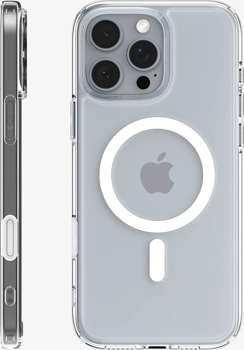 Spigen Ultra Hybrid T MagFit Hoesje iPhone 16 Pro Max - Transparent